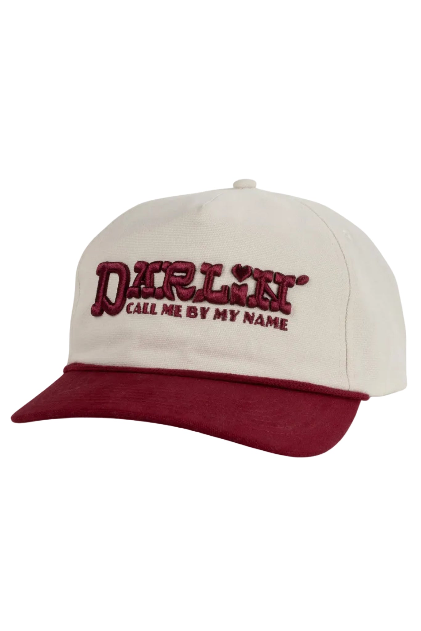 Sendero Darlin' Hat in Cream/Maroon
