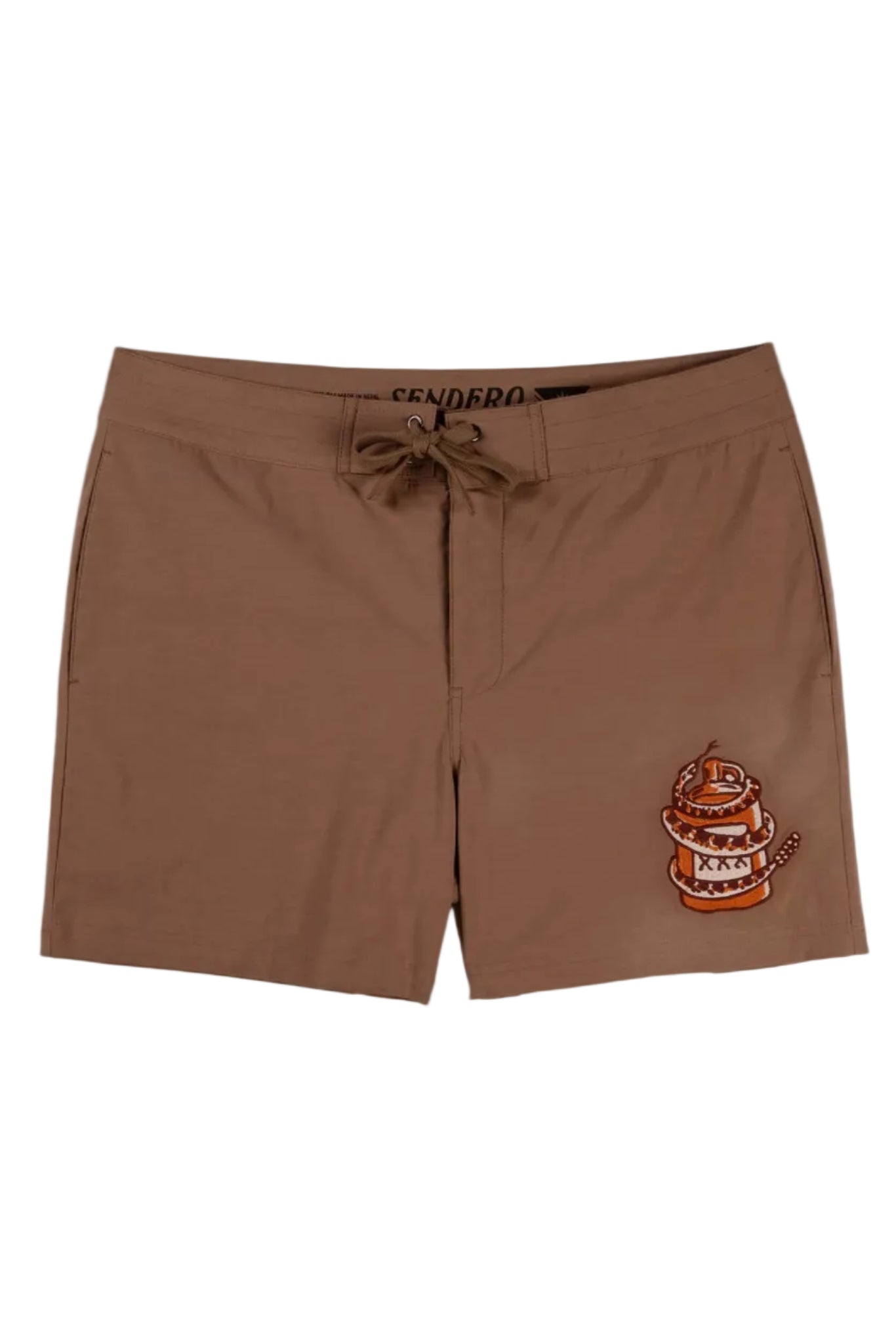 Sendero Marejada Boardshort in Light Brown