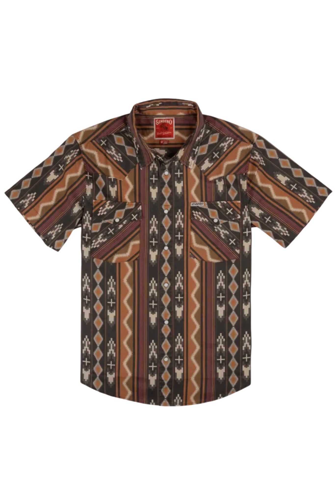 Sendero The Wyatt Pearl Snap in Tempe Stripe
