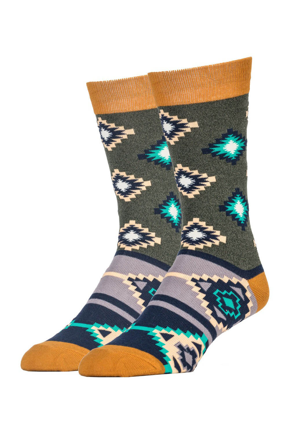Crew Socks in lemongrass ale