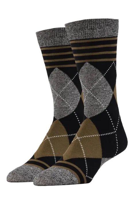 Sock It Up Mens Bamboo Crew Sock in Mr.Elliot
