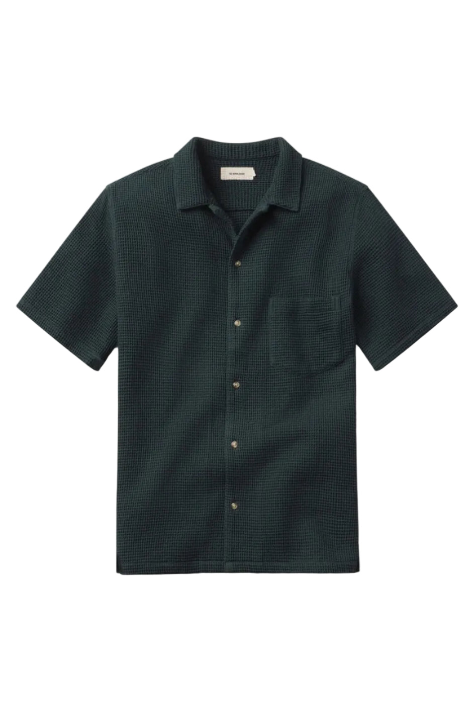 The Normal Brand Freshwater Resort Shirtin Tunica in Dark Oasis flat product