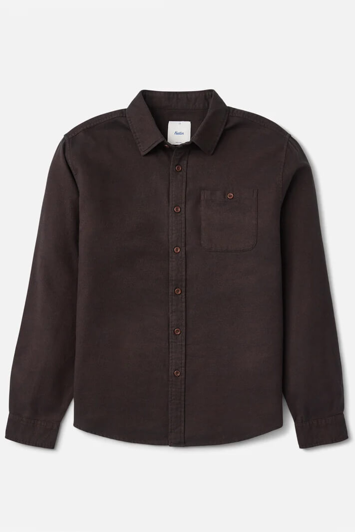 Katin Twiller Flannel in french roast