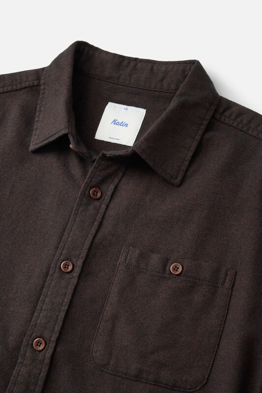 Katin Twiller Flannel in french roast