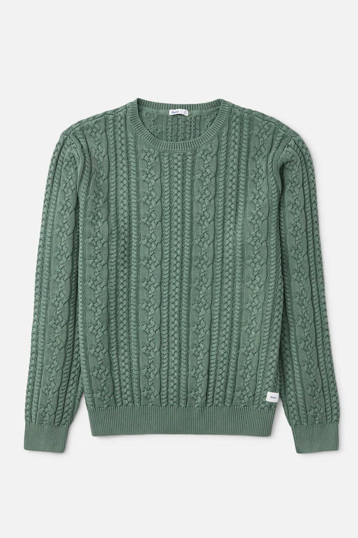 Katin Fisherman Sweater in pine